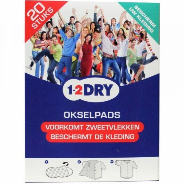 1-2Dry Okselpads Medium 20 stuks