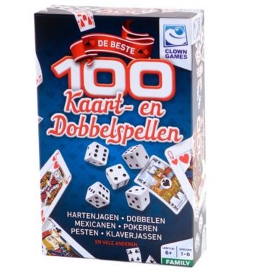 100 Kaart+Dobbel Spellen