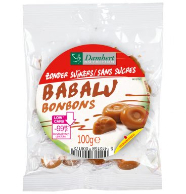 Damhert Babalu Caramel Zonder Suikers 75 gr