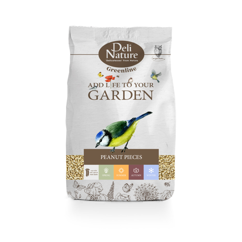 Deli Nature Greenline Peanut Pieces 850 gr