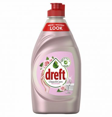 Dreft Clean&Care Afwasmiddel Rose&Satin 350 ml