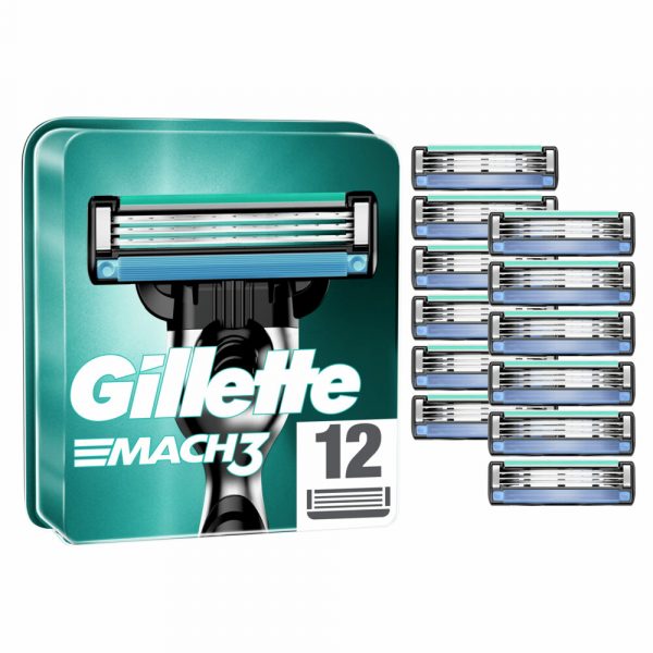 Gillette Scheermesjes Mach3 12 stuks