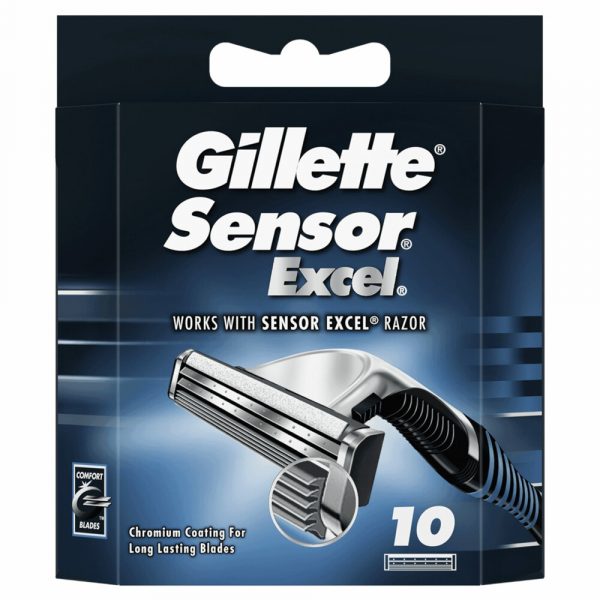 Gillette Scheermesjes Sensor Excel 10 stuks