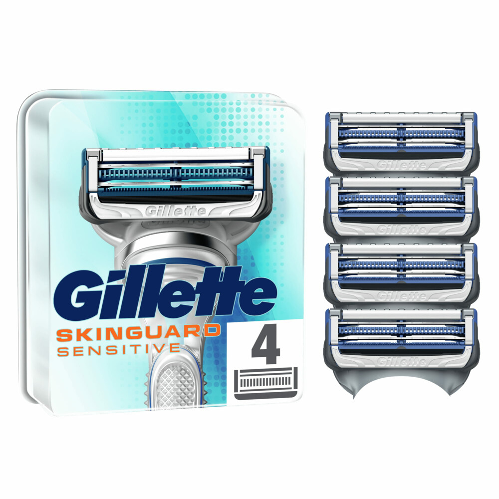 Gillette Scheermesjes SkinGuard Sensitive 4 stuks