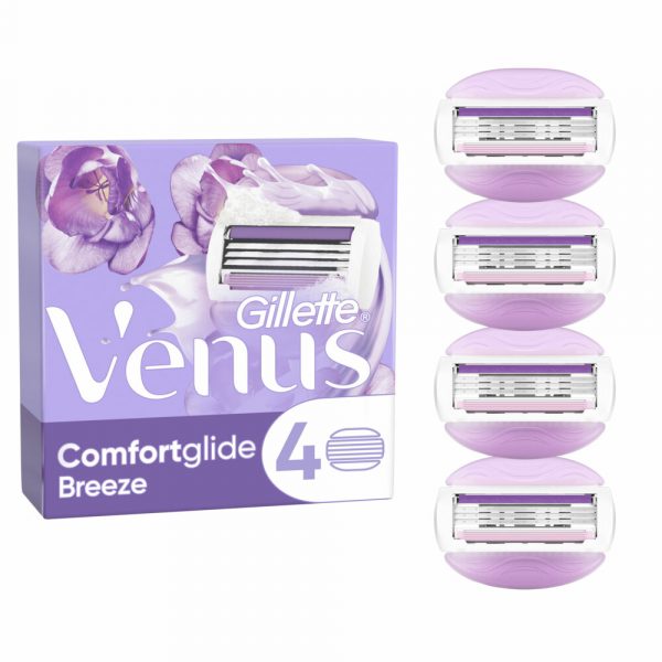 Gillette Venus Scheermesjes Comfortglide Breeze 4 stuks