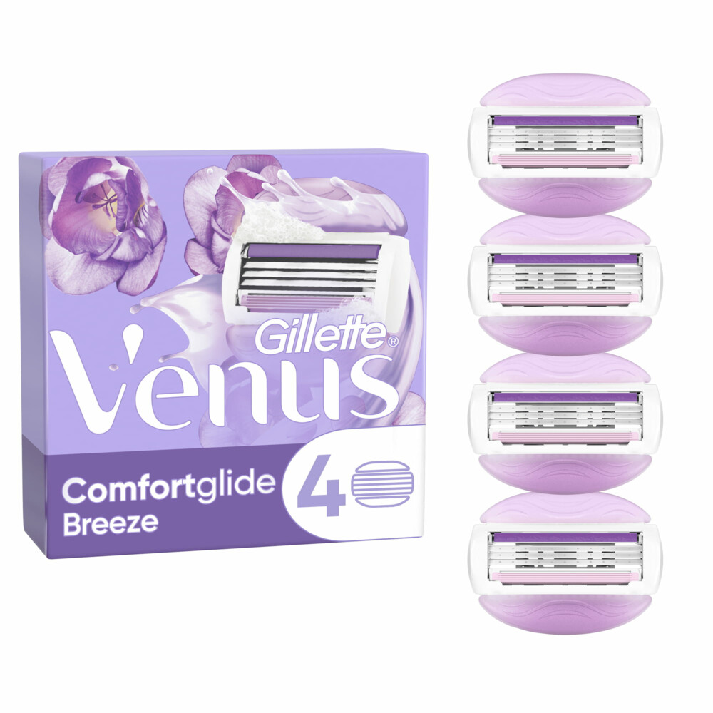 Gillette Venus Scheermesjes Comfortglide Breeze 4 stuks