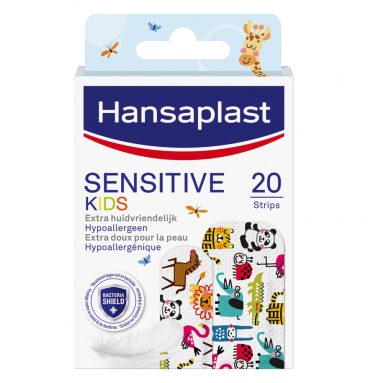 2e halve prijs: Hansaplast Sensitive Kids 20 stuks