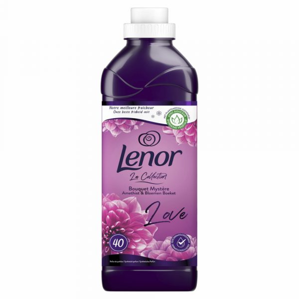 2e halve prijs: Lenor Wasverzachter Amethist&Bloemen Boeket 920 ml