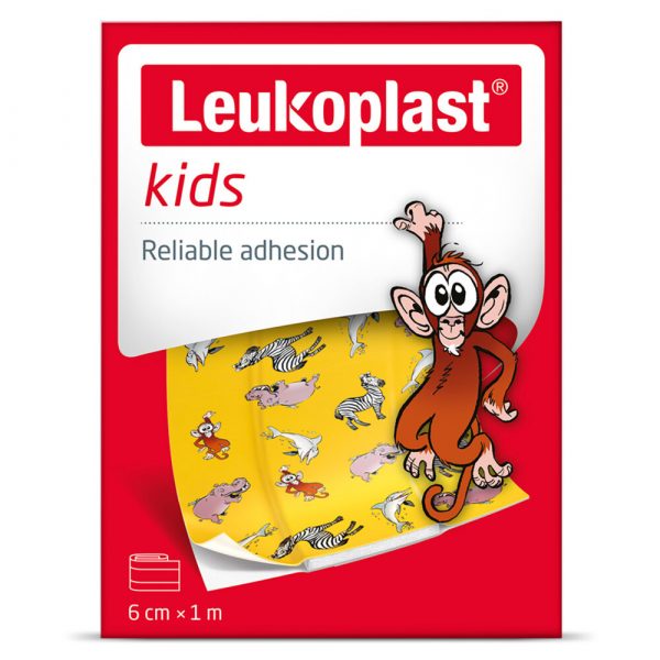 3x Leukoplast Pleister Kids 1 meter