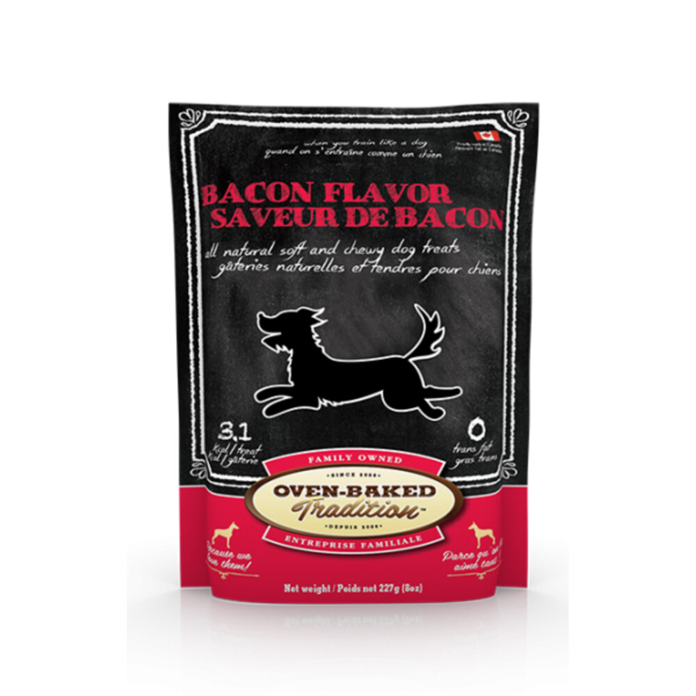 Oven-Baked Tradition Dog Treat Bacon 227 gr