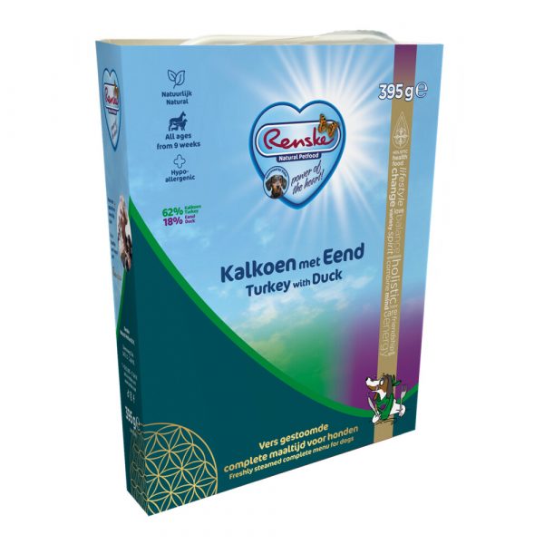 Renske Vers Gestoomd Complete Menu Kalkoen - Eend 395 gr