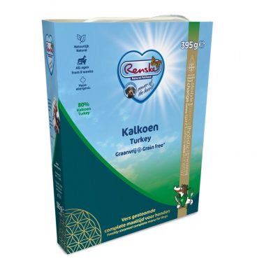 Renske Vers Gestoomd Complete Menu Kalkoen Graanvrij 395 gr