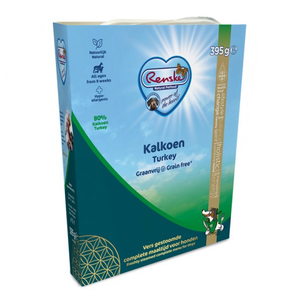 Renske Vers Gestoomd Complete Menu Kalkoen Graanvrij 395 gr