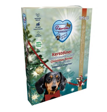 Renske Vers Gestoomd Complete Menu Kerstdiner Kalkoen - Cranberry 395 gr