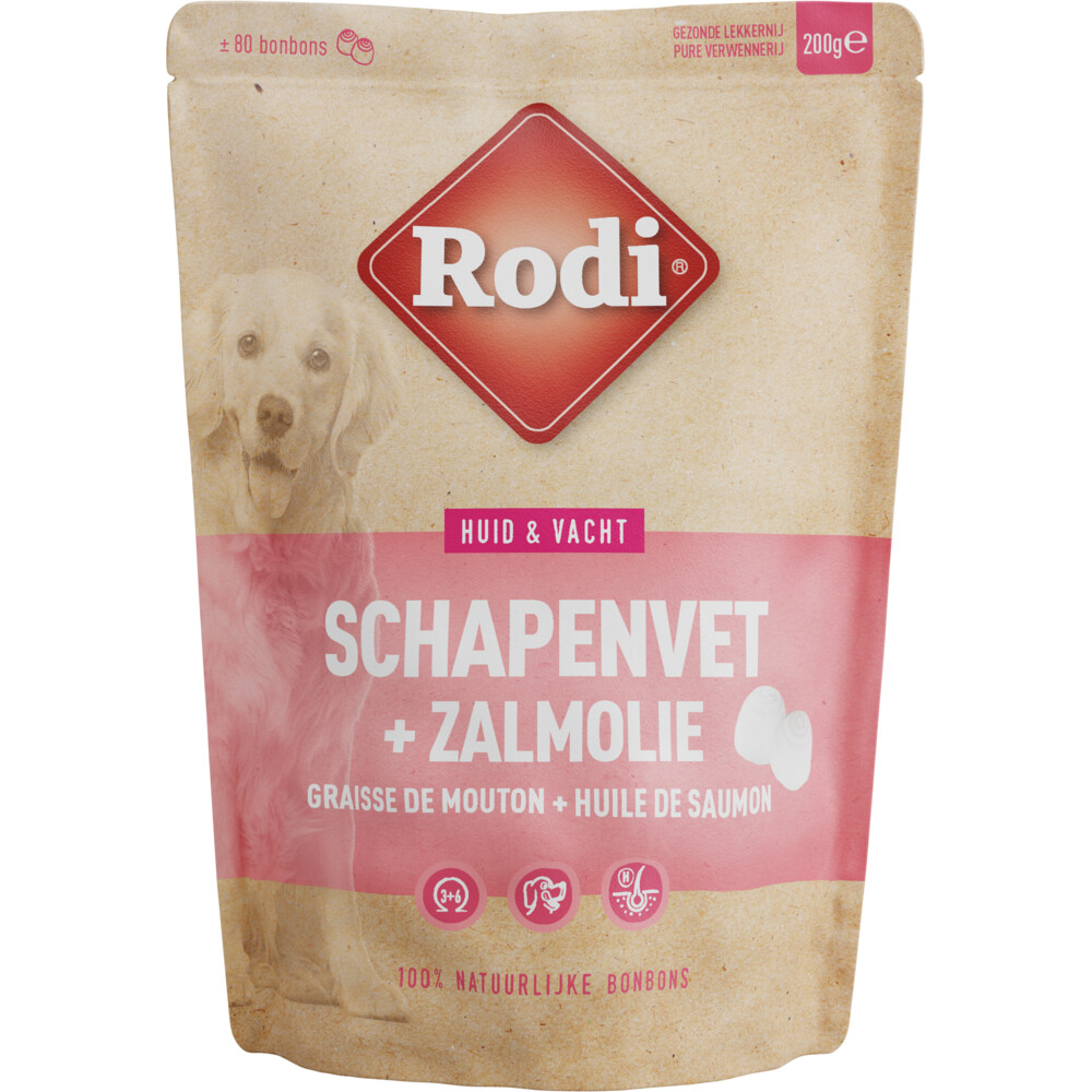 Rodi Exclusive Schapenvet Bonbons Zalm 200 gr