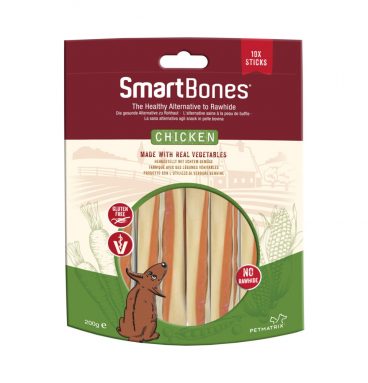 Smartbones Kip Sticks 10 stuks