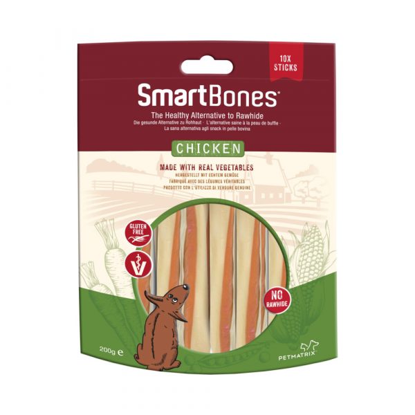 Smartbones Kip Sticks 10 stuks