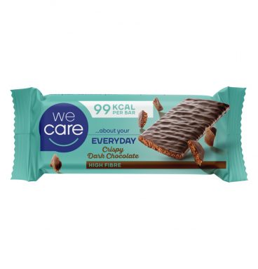 20x WeCare Everyday Reep Crispy Dark Chocolate 20 gr