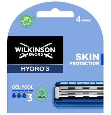 Wilkinson Men Hydro 3 Skin Protection Navulmesjes 4 stuks