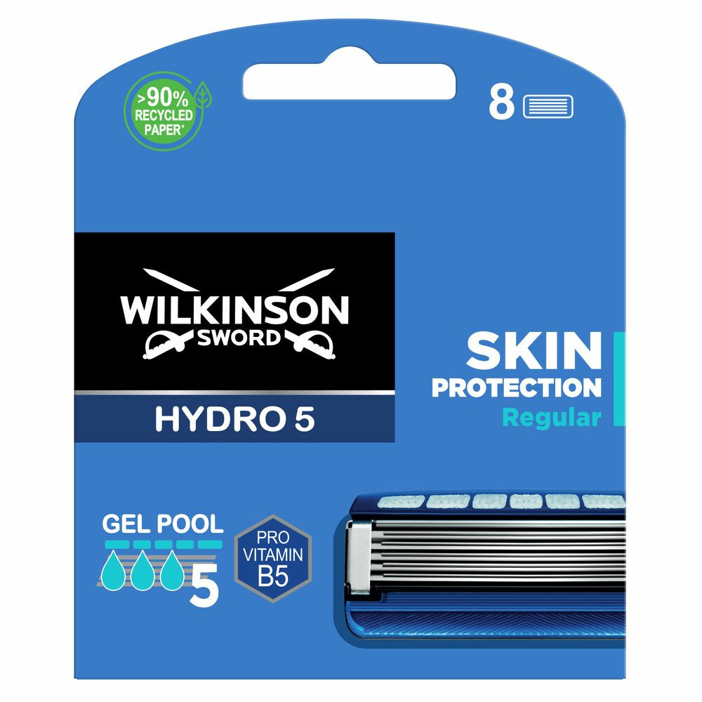 Wilkinson Men Scheermesjes Hydro 5 Skin Protection 8 stuks