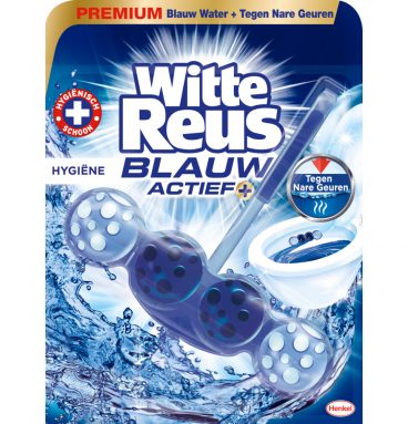 Witte Reus Toiletblok Blauw Actief Hygiëne