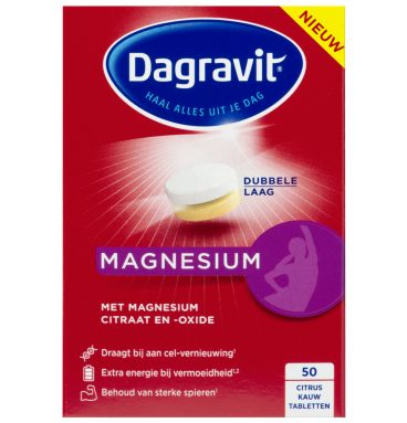 1+1 gratis: Dagravit Magnesium 50 tabletten