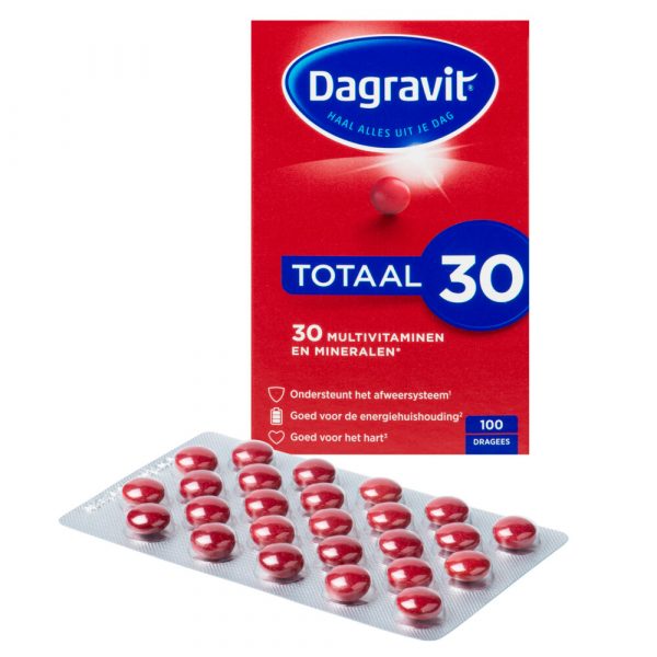 1+1 gratis: Dagravit Totaal 30 100 dragees