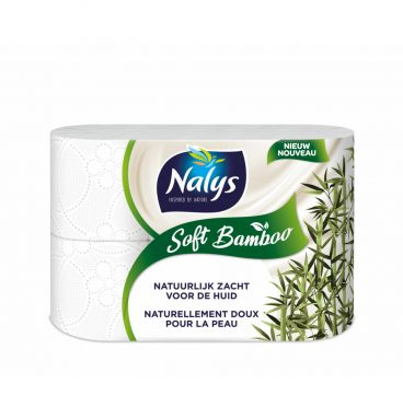 1+1 gratis: Nalys Soft Bamboo Toiletpapier 3-laags 6 stuks