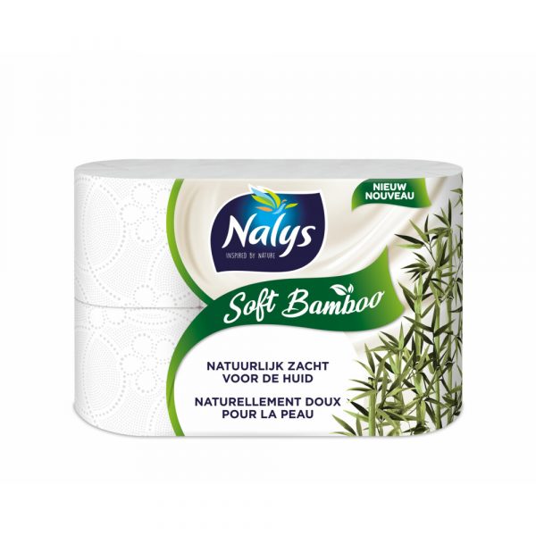 1+1 gratis: Nalys Soft Bamboo Toiletpapier 3-laags 6 stuks