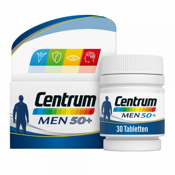 1+1 gratis: Centrum Men 50+ 30 tabletten