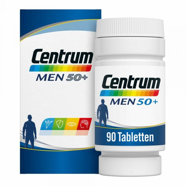 1+1 gratis: Centrum Men 50+ 90 tabletten