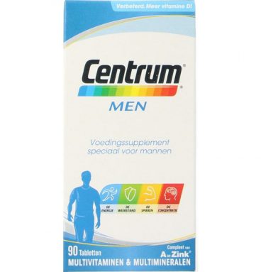 1+1 gratis: Centrum Men 90 tabletten