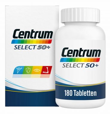 1+1 gratis: Centrum Select 50+ Advanced 180 tabletten