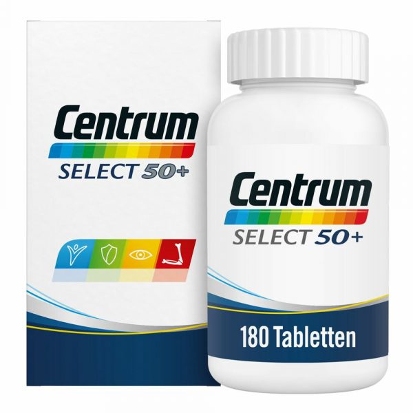 1+1 gratis: Centrum Select 50+ Advanced 180 tabletten