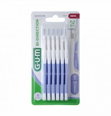 1+1 gratis: GUM Bi-Directions 0.6 mm 6 stuks