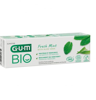 1+1 gratis: GUM Bio Tandpasta Fresh Mint 75 ml