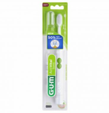 1+1 gratis: GUM Elektrische Tandenborstel Activital Sonic White