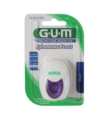 6x GUM Expanding Floss 30 mtr.