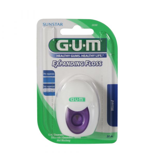 6x GUM Expanding Floss 30 mtr.