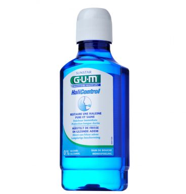 1+1 gratis: GUM Mondspoelmiddel HaliControl 300 ml