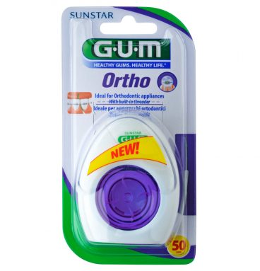 4x GUM Ortho Floss