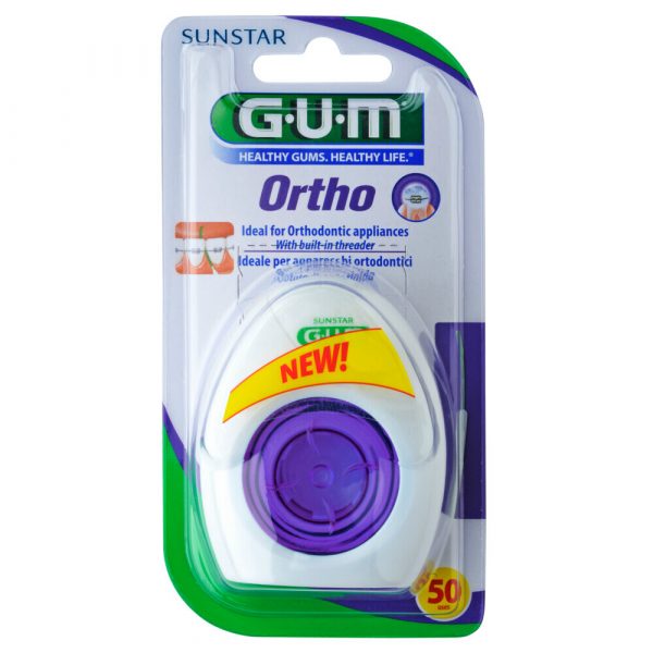 4x GUM Ortho Floss