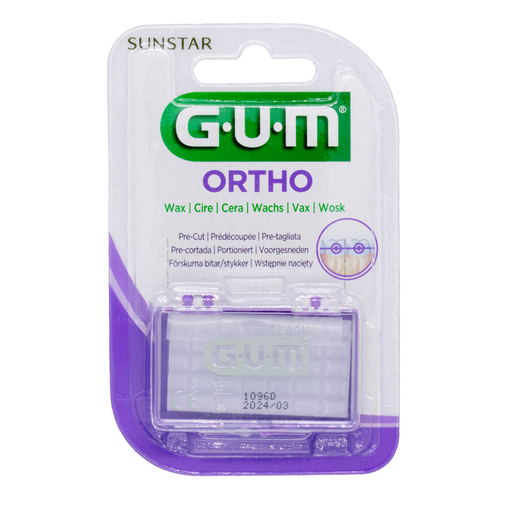 3x GUM Ortho Wax