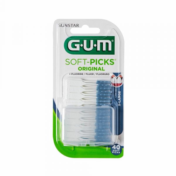 6x GUM Soft-Picks Original X-Large 40 stuks