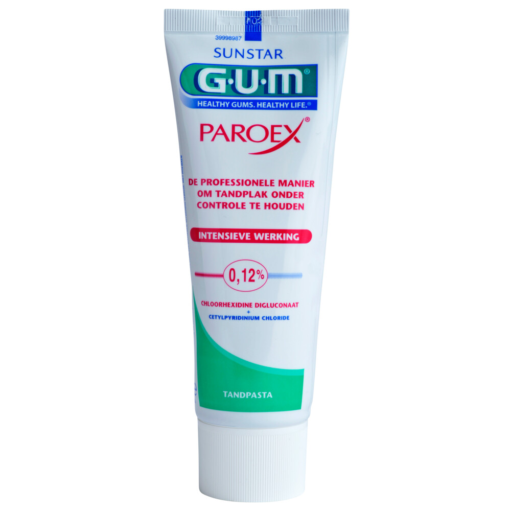 1+1 gratis: GUM Tandpasta Paroex 75 ml