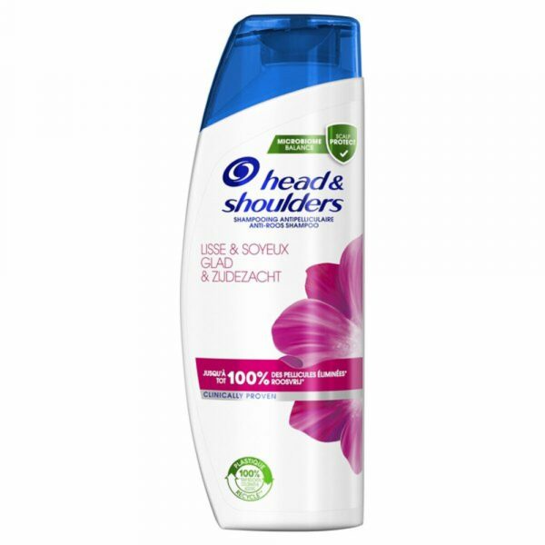 6x Head&Shoulders Glad&Zijdezacht Shampoo 285 ml