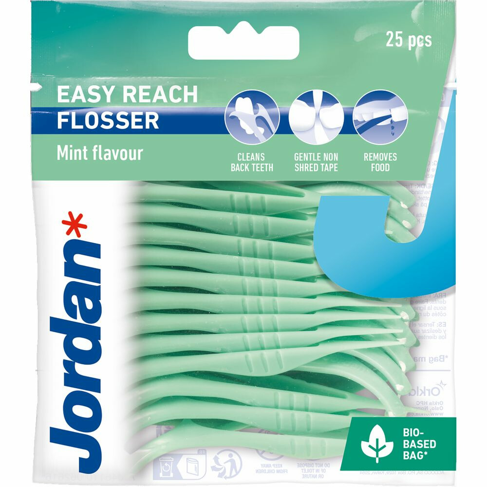 8x Jordan Flosser Easy Reach 25 stuks