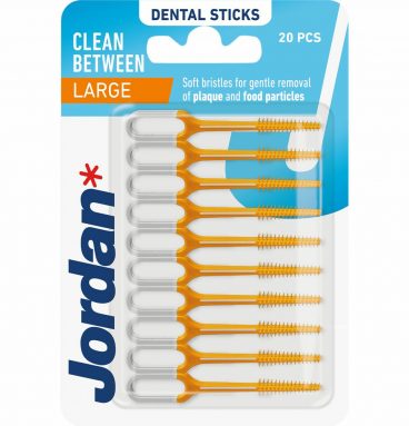 1+1 gratis: Jordan Sticks Clean Between Large 40 stuks