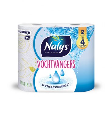 1+1 gratis: Nalys Keukenpapier Vochtvangers 2 stuks