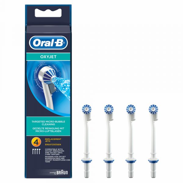 1+1 gratis: Oral-B Spuitstukjes Oxyjet 4 stuks